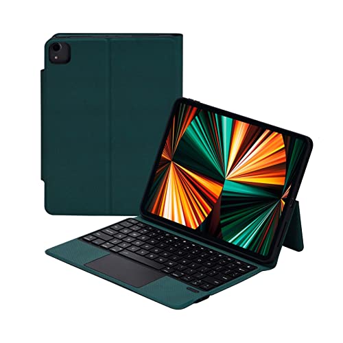 HAODEE Wireless Magic Tastatur für Apple iPad Pro 11 Case Magnetic Case Tastaturabdeckung (Color : Green, Size : for Pro 11) von HAODEE