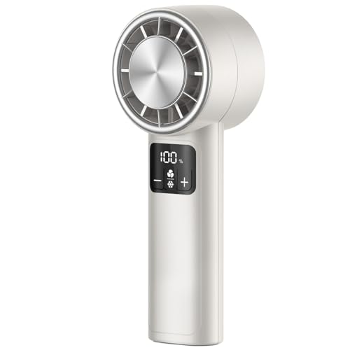 HAOHEJIA Handventilator mit Wasserkühlung, Mini Kleiner Ventilator Akku Aufladbar 13H Max Laufzeit 3000mAh, Tragbarer Mini Ventilator, 199-Geschwindigkeiten 12000RPM Hohe Geschwindigkeit HAOHEJIA Handventilator mit Wasserkühlung, Mini Kleiner Ventilator Akku Aufladbar 13H Max Laufzeit 3000mAh, Tragbarer Mini Ventilator, 199-Geschwindigkeiten 12000RPM Hohe Geschwindigkeit von HAOHEJIA