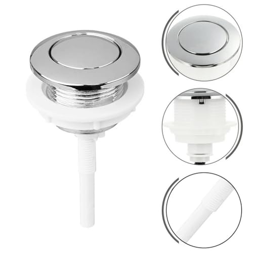 1 Stück Dual Flush WC-Druckknopf – 38 mm rundes Ventil for Badezimmerzubehör von HAOJZE