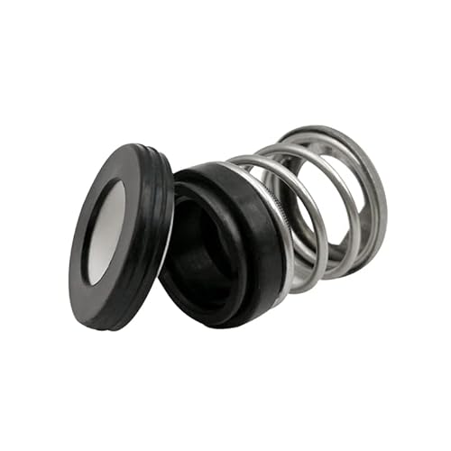 1 Stück Mechanische Wellendichtung der Serie 156 for Wasserpumpen – 8–16 mm Außendurchmesser, Keramik-/Kohleringe, NBR-Gummi, Edelstahlkomponenten(10mm) von HAOJZE