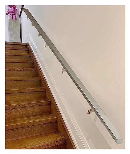 1 Stück anpassbarer Handlauf aus Edelstahl – 2 bis 20 Fuß Treppengeländer for drinnen und draußen und Stil(130cm) von HAOJZE