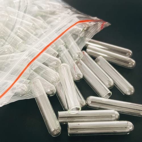 Fermentations-Reagenzgläser aus Borosilikatglas for die Mikrobiologie – 4–8 × 30 mm, 100er-Packung, langlebig und chemikalienbeständig(6 mm x 30 mm) von HAOJZE
