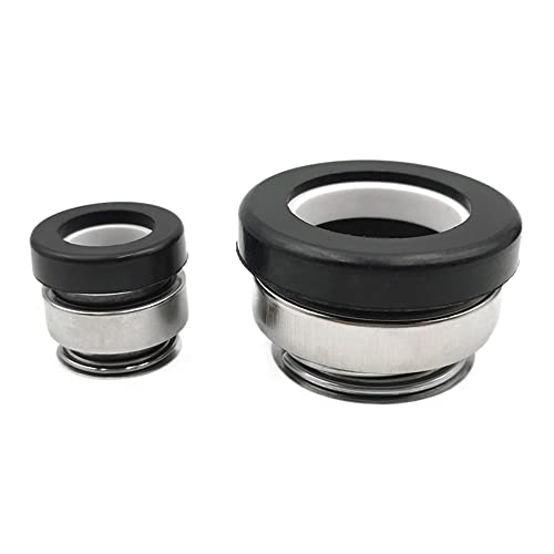 Mechanische Dichtung der Serie 301 for 8–19 mm Welle, 2er-Pack – langlebige Keramik-/Kohle-/NBR-/SS-Konstruktion for zuverlässige Leistung(301-18) von HAOJZE