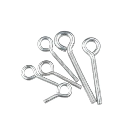 Ringschrauben aus Edelstahl 304 – langlebige, gedrehte Ringhaken for Heben und Aufhängen (M3–M10)(50 M5 x 40mm) von HAOJZE