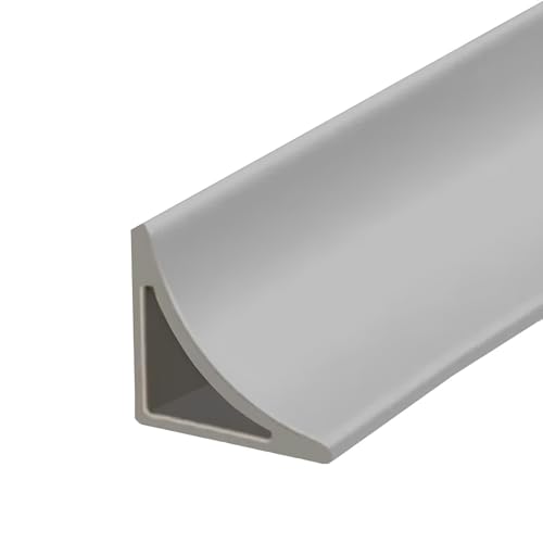 1m Türschwellen Leiste Selbstklebend, Gummirampe Für Fliesen/Holz/Teppich, Selbstklebende Teppichleiste Für Türöffnungen Und Schwellen(Gray,2cm*3cm) von HAOKKV