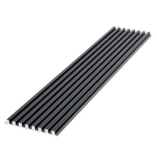 90 cm Aluminium Boden-Leiste - Türschwellen Leiste, Dicke Ca. 3,8 Mm, Schwellenrampen Für Türschwellenreduzierer, Türkantenverkleidung(Gray,30mm) von HAOKKV