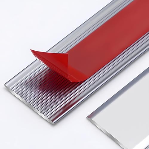 Abdeckleiste Selbstklebende Boden-/Türübergangsleiste, Aluminium-Abdeckleisten Für Büro, Hotel, Zuhause Zum Verbinden Von Bodenlücken(Rose,3pcs*90 * 1.2cm) von HAOKKV