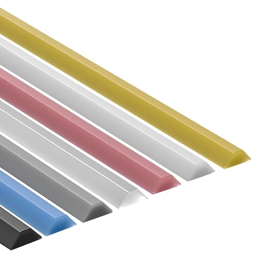 Bodentür-Trennleiste – Bodenübergangsleiste, Kantenleiste, Dusch-Spritzschutz Für Badezimmer, Küche, Badewanne, Selbstklebend (B 3 cm, H 1,2 cm)(Clear,200cm) von HAOKKV