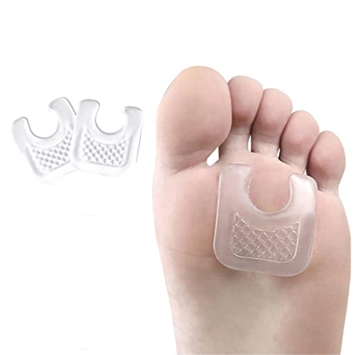 HAOSEM 10Pcs/5Pair Waterproof Toe Cushions U-Shaped Gel Callus Pads from Rubbing Reusable Foot Corn Sticker Calluses Protector HAOSEM 10Pcs/5Pair Waterproof Toe Cushions U-Shaped Gel Callus Pads from Rubbing Reusable Foot Corn Sticker Calluses Protector von HAOSEM