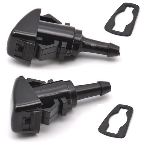 2X Scheibenwaschanlage Waschanlage Sprühdüse Scheibenwaschspray Scheibenwaschdüsen Für Hyundai i20 i30 i40 ix20 ix35 ix55 Elantra Ioniq Santa Fe Tucson Für Kia Sportage Sorento Carens Soul Venga von HAOTOM
