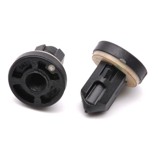 HAOTOM 2X Hintere Kennzeichenhalterung Halterung Nummernschildhalter Clip Tülle Mutter Für Audi A4 A4 Allroad Avant A5 A6 A6 Avant A8 Q3 Q5 Q7 Q8 4G0827310 von HAOTOM