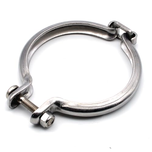 HAOTOM Auspuff-Turbo-V-Bandschelle Schelle Bandschelle Rohrverbinder Klemmen Für Opel Adam Astra J Cascada Corsa D Corsa E Insignia A Mokka Mokka X Zafira Tourer C 55565351 von HAOTOM