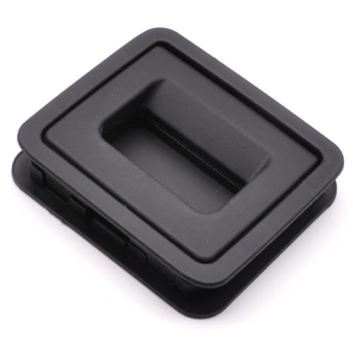 HAOTOM Kofferraumauskleidung Kofferraumbodengriff hinten Teppich Kofferraumabdeckung Abdeckung Griff Kofferraum Schwarz Für VW Golf 6 7 Tiguan Für Skoda Octavia Superb Yeti 5N0887183 von HAOTOM