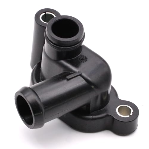 HAOTOM Kühlmittelflansch Flansche für Motorkühler-Kühlmittelschlauch Für Audi A4 A4 Allroad A4 Avant A5 A6 A6 Avant A7 Sportback A8 Q5 SQ5 Q7 Für VW Touareg 059121506H von HAOTOM