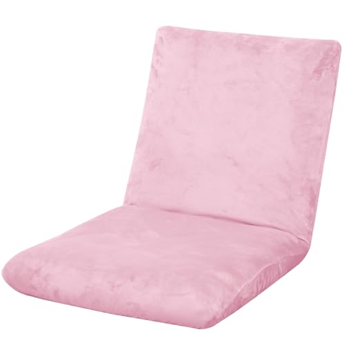 HAOYONG Samt-Bezug für Gaming-Stuhl, faltbar, dehnbar, verstellbar, waschbar, gepolstert, faltbar, Gaming-Sofa-Bezug, Sitzgelegenheit, Lounge-Stühle, Schutz für Wohnzimmer, keine Stühle von HAOYONG