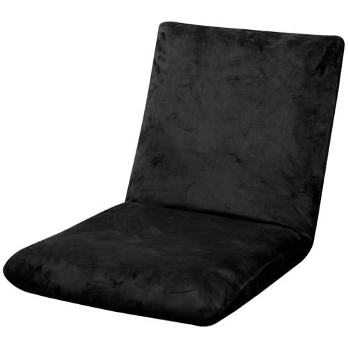 HAOYONG Samt-Bezug für Gaming-Stuhl, faltbar, dehnbar, verstellbar, waschbar, gepolstert, faltbar, Gaming-Sofa-Bezug, Sitzgelegenheit, Lounge-Stühle, Schutz für Wohnzimmer, keine Stühle von HAOYONG