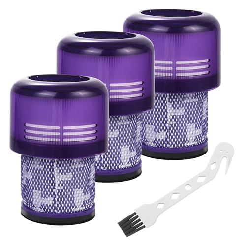3 Stück Filter für Dyson, für Dyson Ersatzfilter V11, Kompatibel mit Dyson V11 V15 SV14,Ersetze No.970013-02, Waschbares Filterzubehör für Dyson V11 V15 SV14 von HAOYULUO