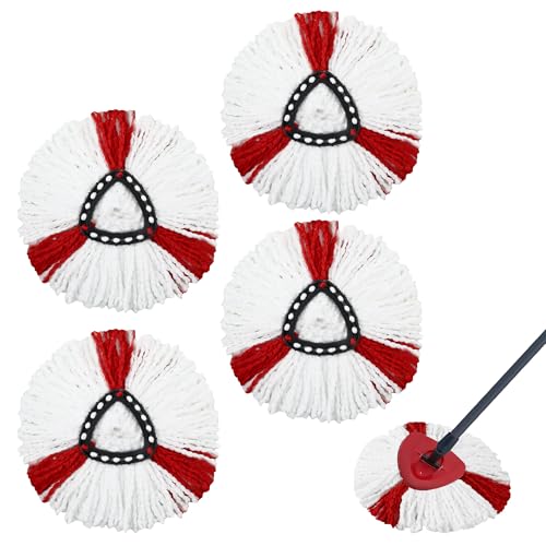 4 Stück Ersatzkopf für Vileda Wischmopp,Mikrofaser Mop Ersatzkopf for Vileda Turbo 2-in-1 Mop,Ceeignet für alle Bodenarten von Fliesen und laminierten Materialien 4 Stück Ersatzkopf für Vileda Wischmopp,Mikrofaser Mop Ersatzkopf for Vileda Turbo 2-in-1 Mop,Ceeignet für alle Bodenarten von Fliesen und laminierten Materialien von HAOYULUO