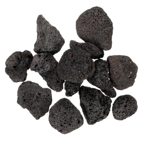HAPINARY 1 Packung Vulkangestein Für Aquarien Kleine Natürliche Lavasteine Dekorationen Topfpflanzen Vulkangestein von HAPINARY