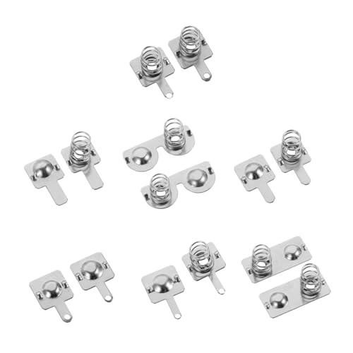 HAPINARY 1 Satz Batteriekontakt Metallfeder Kontaktplatte Set für Fernbedienungen Teiliges Set für Aa AAA Batterien Langlebig und Zuverlässig Einfache Handhabung und Stabile Verbindung HAPINARY 1 Satz Batteriekontakt Metallfeder Kontaktplatte Set für Fernbedienungen Teiliges Set für Aa AAA Batterien Langlebig und Zuverlässig Einfache Handhabung und Stabile Verbindung von HAPINARY