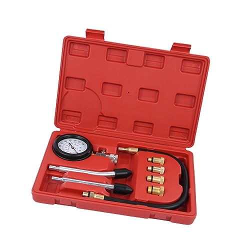 HAPINARY 1 Satz Zylinder Druckmessgerät für Autos und Motorräder Multifunktionaler Kompressionstester mit Adapter zur Diagnose von Benzinmotoren und Problemloser Nutzung der Garage HAPINARY 1 Satz Zylinder Druckmessgerät für Autos und Motorräder Multifunktionaler Kompressionstester mit Adapter zur Diagnose von Benzinmotoren und Problemloser Nutzung der Garage von HAPINARY