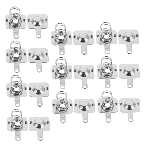 HAPINARY 10 Sätze Aaa Batterie Kontaktplatten für Fernbedienungen Metallkontaktplatten für DIY Batterieadapter mit Einfachem Austausch und Stabiler Verbindung für Spielzeuge und HAPINARY 10 Sätze Aaa Batterie Kontaktplatten für Fernbedienungen Metallkontaktplatten für DIY Batterieadapter mit Einfachem Austausch und Stabiler Verbindung für Spielzeuge und von HAPINARY