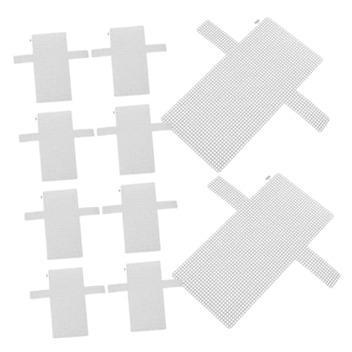 HAPINARY 10 Stück Handgewebtes Netz Strick Und Häkelnetz DIY Handtaschen Herstellungsset Garn Bastelnetz DIY Strick Und Häkeltaschen Set Netz Geldbörsen Strickset Häkelprojekte von HAPINARY