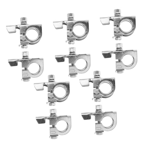 HAPINARY 10 Stück Teiliges Batterieanschlussklemmen Hochleitfähigem Material Verschleißfest Schnelles Montieren Funkensicher Geeignet für Auto Boot Wohnmobil und Lkw Anwendungen von HAPINARY