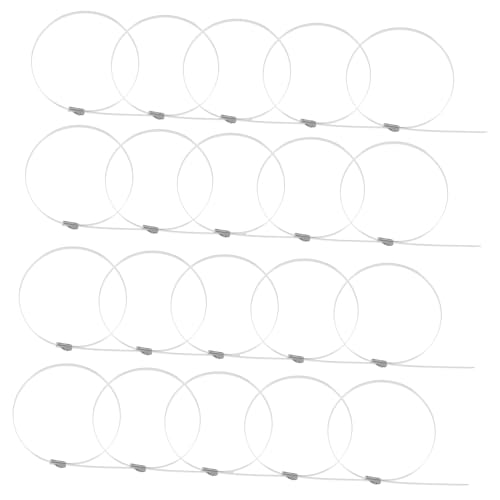 HAPINARY 100 Stück Edelstahl Kabelbinder Rostfrei Hohe Zugfestigkeit Wetterbeständig für Gartenzaun Maschendraht Hühnerdraht Sicherung Außenbereich HAPINARY 100 Stück Edelstahl Kabelbinder Rostfrei Hohe Zugfestigkeit Wetterbeständig für Gartenzaun Maschendraht Hühnerdraht Sicherung Außenbereich von HAPINARY