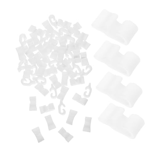 HAPINARY 100 Stück Haustierkäfig Clips aus Verschleißfestem Material Schnelle Befestigung Sicherer Verschluss für Hunde Katzengehege für Kaninchen Kleintierkäfige Einfach zu Lösen und von HAPINARY