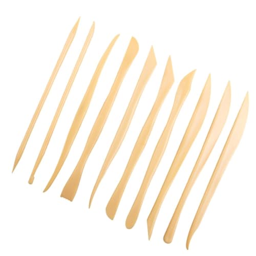 HAPINARY 10St Bastelzubehör plastelina Clay Tools Handwerksmaterial air Dry Clay Handwerksbedarf Nudelholz für Ton Tiefenführung aus Werkzeug Gravurfräser Stichel aus von HAPINARY