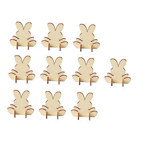 HAPINARY 10st Kaninchen Aus Holz Selber Machen Kaninchenmodell Häschenschwänze Trockenblumen Kaninchenpellets Kaninchenkäfig Kaninchenzubehör Hasenkostüm Figuren Bambus HAPINARY 10st Kaninchen Aus Holz Selber Machen Kaninchenmodell Häschenschwänze Trockenblumen Kaninchenpellets Kaninchenkäfig Kaninchenzubehör Hasenkostüm Figuren Bambus von HAPINARY