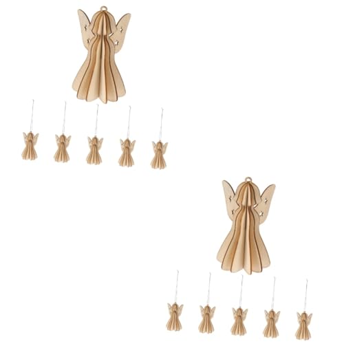 HAPINARY 12 Stk Dreidimensionaler Weihnachtsanhänger Hängende Weihnachtsdekorationen Urlaub Hängende Ornamente Weihnachtsschmuck Selber Machen Weihnachten Weihnachtsparty-dekoration Holz HAPINARY 12 Stk Dreidimensionaler Weihnachtsanhänger Hängende Weihnachtsdekorationen Urlaub Hängende Ornamente Weihnachtsschmuck Selber Machen Weihnachten Weihnachtsparty-dekoration Holz von HAPINARY