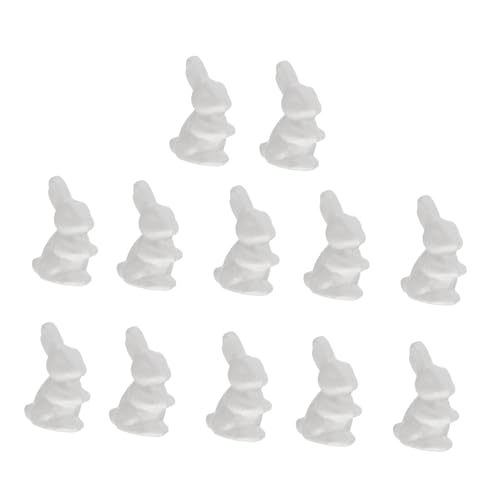 HAPINARY 12 Stück Schaumstoff Kaninchen für Bastelprojekte für Kreative Ostern Aktivitäten HAPINARY 12 Stück Schaumstoff Kaninchen für Bastelprojekte für Kreative Ostern Aktivitäten von HAPINARY