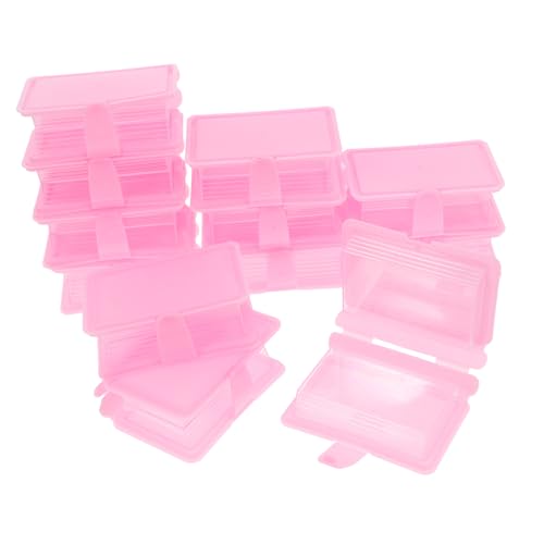 HAPINARY 12 Stück Wiederverwendbare Candy Box Klarem Kunststoff Buchform Praktische Aufbewahrungsbox mit Deckel für Party Schmuck und Süßigkeiten Transparenter Behälter für Snacks und von HAPINARY