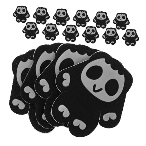 HAPINARY 16 Stück Teiliges Atmungsaktive rutschfeste Hundepfoten-schutzpads Selbstklebende Unsichtbare Pfotenauflagen für Outdoor-aktivitäten Holzböden und Sichere Beweglichkeit bei Hunden von HAPINARY
