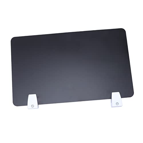 HAPINARY Desktop-schallwand 1pc Acryl Partition 50x30cm Schwarz Büro Verwenden Dekorative Einfach Zu Montieren von HAPINARY