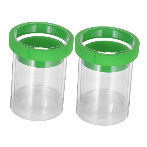 HAPINARY 2 Sätze Schwimmende Fischaufzuchtbox für Aquarium Isolierende Brutbox für Guppy zucht Kleines Fischaufzuchtbecken mit Sicherer Trennung für Fischbrut und Eierschutz von HAPINARY