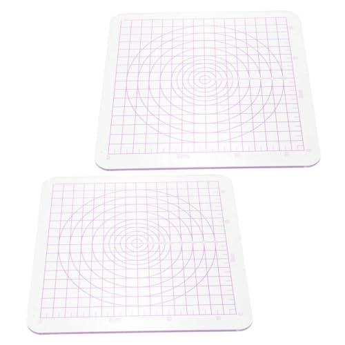 HAPINARY 2 Stück Acryl Tonplatten mit Abgerundeten Ecken für DIY Tonmodellierung und Töpferarbeiten Praktische Platten für Kindergärten und Heimgebrauch Einfach zu Reinigen und Langlebig HAPINARY 2 Stück Acryl Tonplatten mit Abgerundeten Ecken für DIY Tonmodellierung und Töpferarbeiten Praktische Platten für Kindergärten und Heimgebrauch Einfach zu Reinigen und Langlebig von HAPINARY