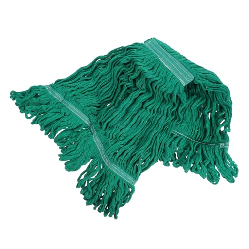 HAPINARY 2 Stück Ersatz-moppköpfe aus Baumwolle Waschbare Bodenwischkopf Nachfüllungen für Nasse Reinigung Kompatibel Schnell Trocknend und Wiederverwendbar für Industrie und Haushalt von HAPINARY