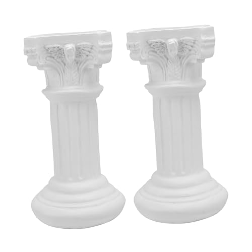 HAPINARY 2 Stück Europäische Dekoration Weiße Römische Säule Engel Figuren Kreative Harz Ornamente Für Sandtisch Innenraum Tischdekoration HAPINARY 2 Stück Europäische Dekoration Weiße Römische Säule Engel Figuren Kreative Harz Ornamente Für Sandtisch Innenraum Tischdekoration von HAPINARY