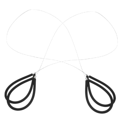 HAPINARY 2 Stück Keramikschneidwerkzeuge Töpferdrahtschneider Keramik-Drahtschneider Tonkünstler -Werkzeuge Zubehör Ton Werkzeuge zum Schneiden von Ton Tonbildzeuge Stahldraht Schwarz von HAPINARY