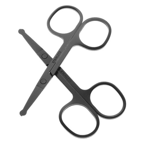 HAPINARY 2 Stück Nasenhaarschneider Scheren Präzisionsschneider mit Abgerundeten Manueller Nasenhaarrasierer für Männer und für Augenbrauen und Schnurrbartpflege HAPINARY 2 Stück Nasenhaarschneider Scheren Präzisionsschneider mit Abgerundeten Manueller Nasenhaarrasierer für Männer und für Augenbrauen und Schnurrbartpflege von HAPINARY