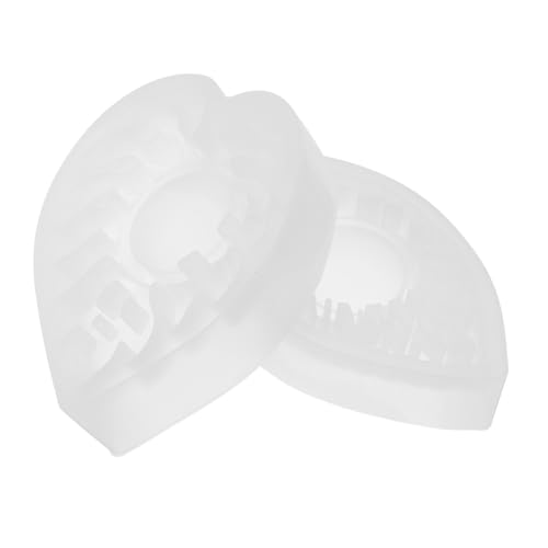 HAPINARY 2 Stück Teiliges Silikon-kerzenhalter-formset Herz Flexible Hitzebeständige DIY Kerzenhalter Gießform für Teelichthalter Wiederverwendbar Perfektes Bastelwerkzeug für Dekorative HAPINARY 2 Stück Teiliges Silikon-kerzenhalter-formset Herz Flexible Hitzebeständige DIY Kerzenhalter Gießform für Teelichthalter Wiederverwendbar Perfektes Bastelwerkzeug für Dekorative von HAPINARY