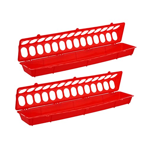 HAPINARY 2 Stück Teiliges Tauben Futterschale Langlebiger Futtertrog mit Mehreren Fächern Installieren Leicht zu Reinigen Geeignet für Taubenkäfige und Wildvögel Rot HAPINARY 2 Stück Teiliges Tauben Futterschale Langlebiger Futtertrog mit Mehreren Fächern Installieren Leicht zu Reinigen Geeignet für Taubenkäfige und Wildvögel Rot von HAPINARY