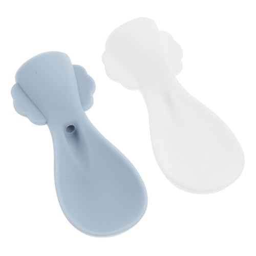 HAPINARY 2 Stück Wiederverwendbarer Babylöffel aus lebensmittelechtem Material Ergonomisch Geformt Weiche Beikostlöffel als Fruchtpüree Sauger für Kleinkinder für Food Pouch Feeding HAPINARY 2 Stück Wiederverwendbarer Babylöffel aus lebensmittelechtem Material Ergonomisch Geformt Weiche Beikostlöffel als Fruchtpüree Sauger für Kleinkinder für Food Pouch Feeding von HAPINARY