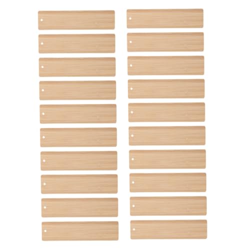 HAPINARY 20 Stück Teiliges Bambus Lesezeichen zum Selbstgestalten Glatte Kanten Rundes Eckdesign DIY Blanko Buchzeichen für Bastelprojekte Personalisierbar Sicher für Geschenkideen HAPINARY 20 Stück Teiliges Bambus Lesezeichen zum Selbstgestalten Glatte Kanten Rundes Eckdesign DIY Blanko Buchzeichen für Bastelprojekte Personalisierbar Sicher für Geschenkideen von HAPINARY