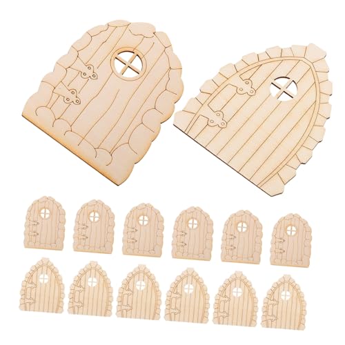 HAPINARY 20 Stück Teiliges Miniatur Türchen aus naturbelassenem Holz Unvollendete DIY Gartendeko Kleine Türen für Bäume Langlebig zum Aufhängen und individuellen Gestalten im Feengarten HAPINARY 20 Stück Teiliges Miniatur Türchen aus naturbelassenem Holz Unvollendete DIY Gartendeko Kleine Türen für Bäume Langlebig zum Aufhängen und individuellen Gestalten im Feengarten von HAPINARY