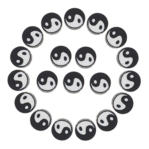 HAPINARY 200stücke Kreative Yin Yang Spacer Perlen Schmuck Bastelset Für Armbänder Und Halsketten Für Festivaldekoration Und Persönliche HAPINARY 200stücke Kreative Yin Yang Spacer Perlen Schmuck Bastelset Für Armbänder Und Halsketten Für Festivaldekoration Und Persönliche von HAPINARY