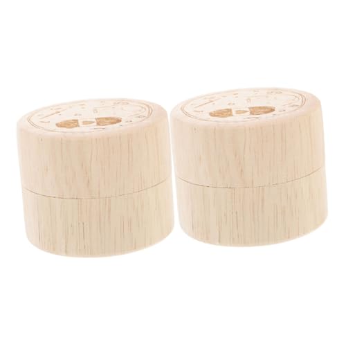 HAPINARY 2stücke Holzboxen Für Aufbewahrung Runde Aus Holz Winzige Schmuckschatullen Tierhaarboxen Zahnfee-Boxen Andenkenboxen Perlen-aufbewahrungsboxen Nähkasten Aus Holz HAPINARY 2stücke Holzboxen Für Aufbewahrung Runde Aus Holz Winzige Schmuckschatullen Tierhaarboxen Zahnfee-Boxen Andenkenboxen Perlen-aufbewahrungsboxen Nähkasten Aus Holz von HAPINARY